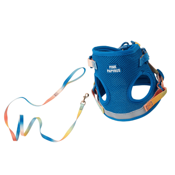 Atlas Cat Harness & Leash Set | Pink Papyrus