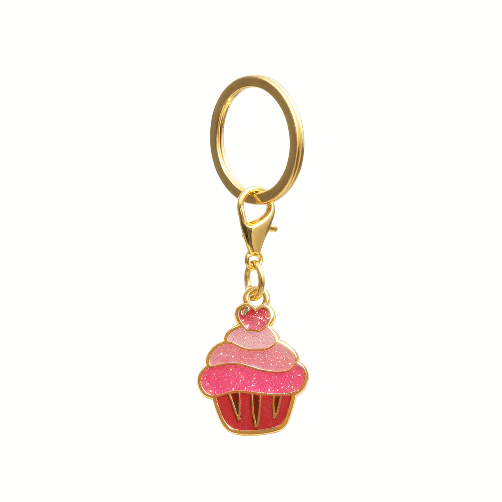Love You Sweetheart & Cupcake Pet Charm Set | Pink Papyrus