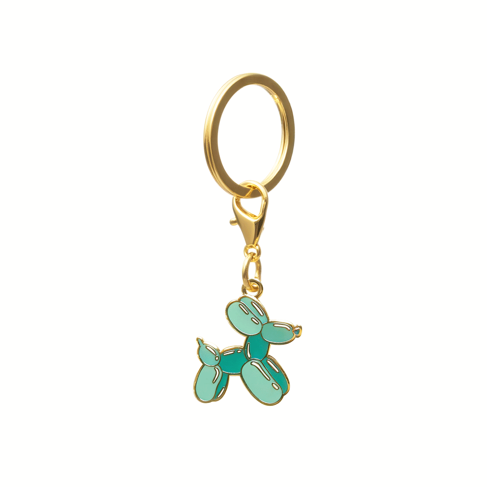 Balloon Dog Pet Charm | Pink Papyrus