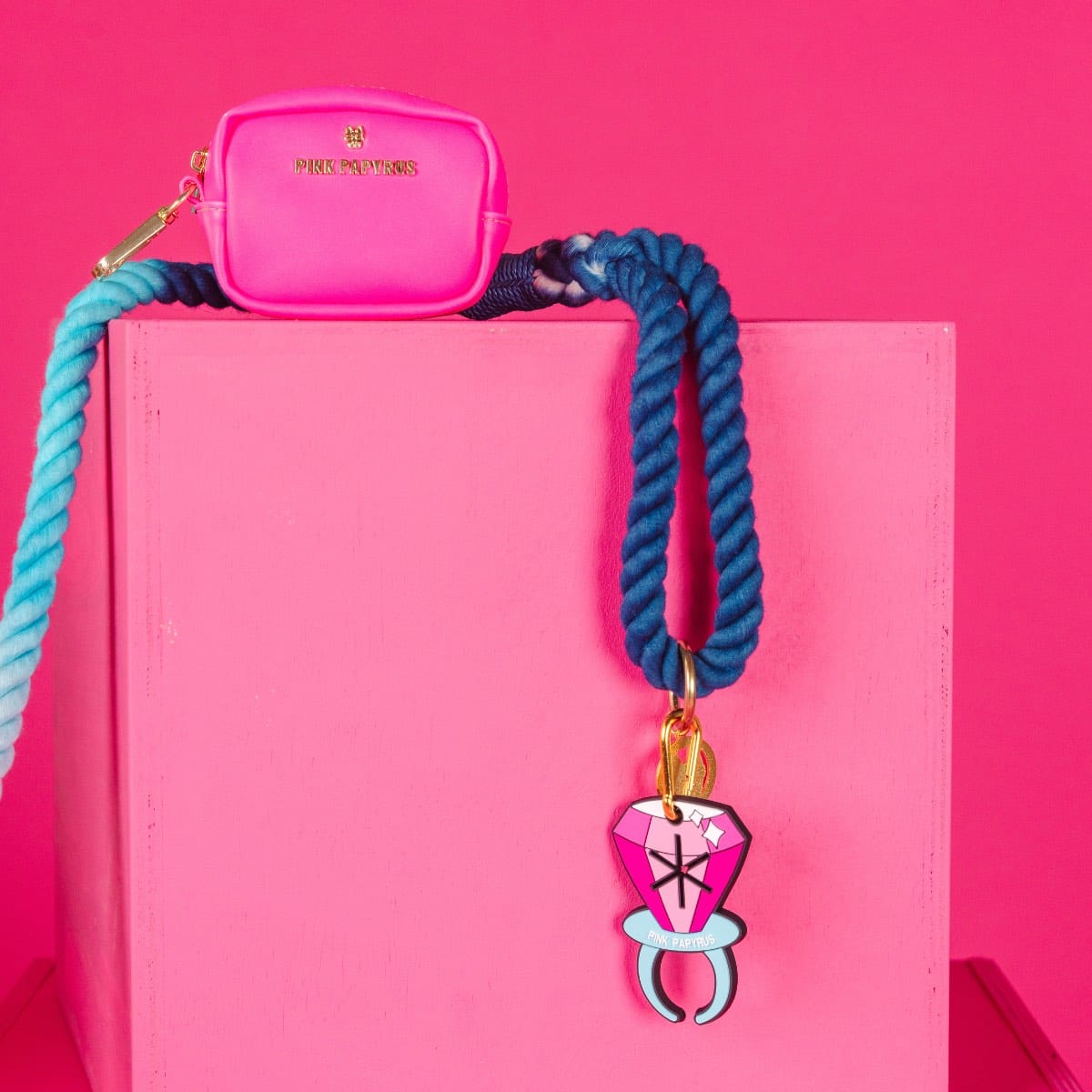 Bubblegum Burst Dog Harness Bundle | Pink Papyrus