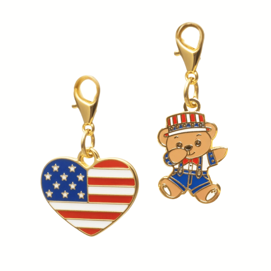 American Heart Dabbing Bear Duo | pinkpapyrus.myshopify.com