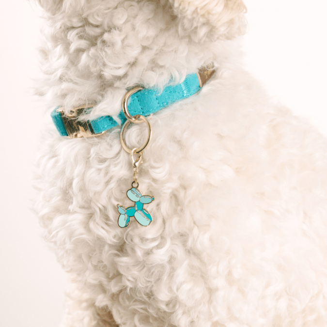 Balloon Dog Pet Charm | Pink Papyrus