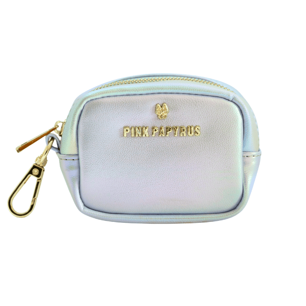 Calliope Waste Bag Holder & Treat Pouch | Pink Papyrus