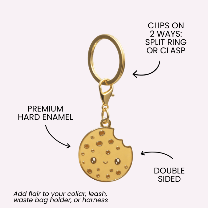 Cookie & Milk Pet Charm Set | Pink Papyrus