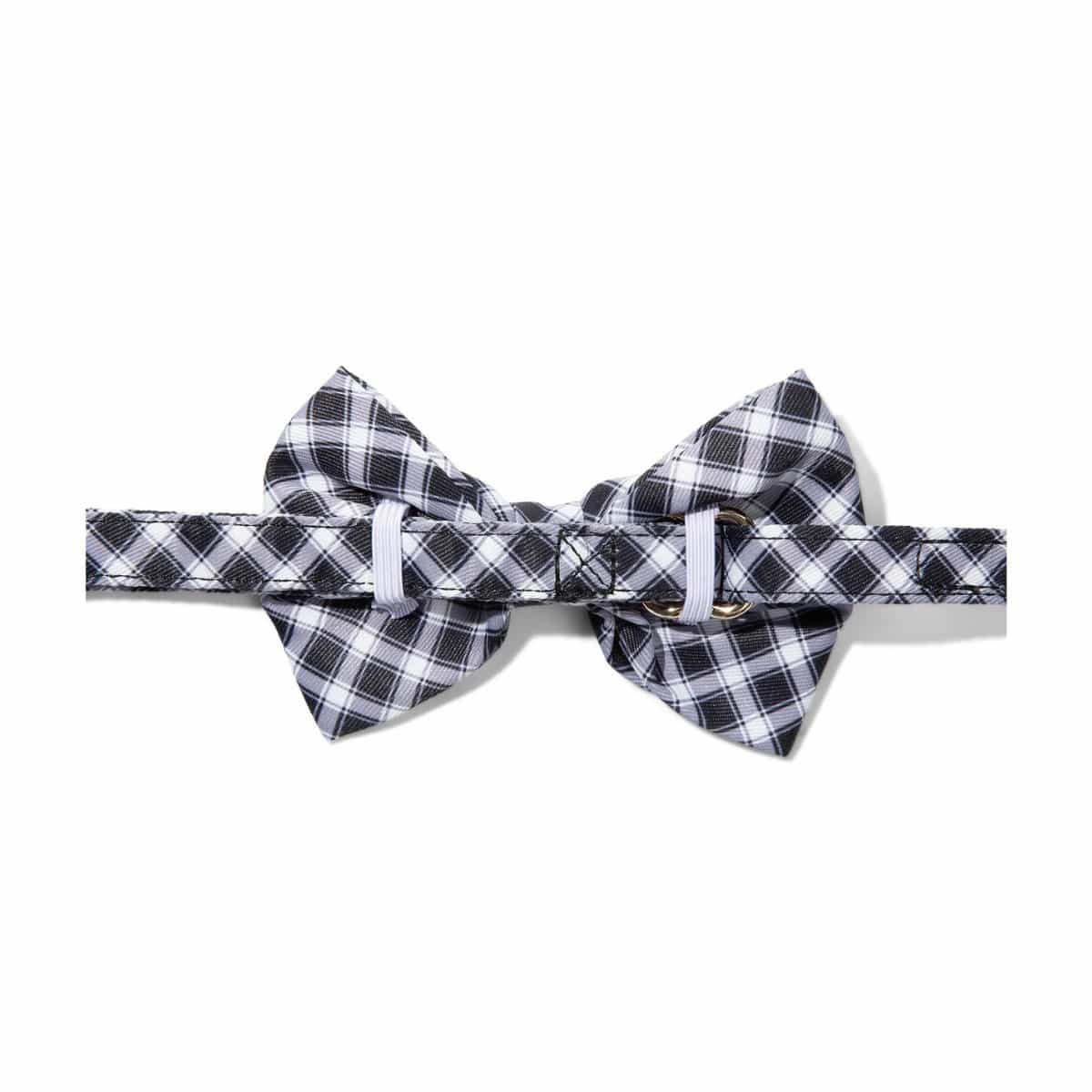 Leighton Bow Tie Dog Collar | Pink Papyrus