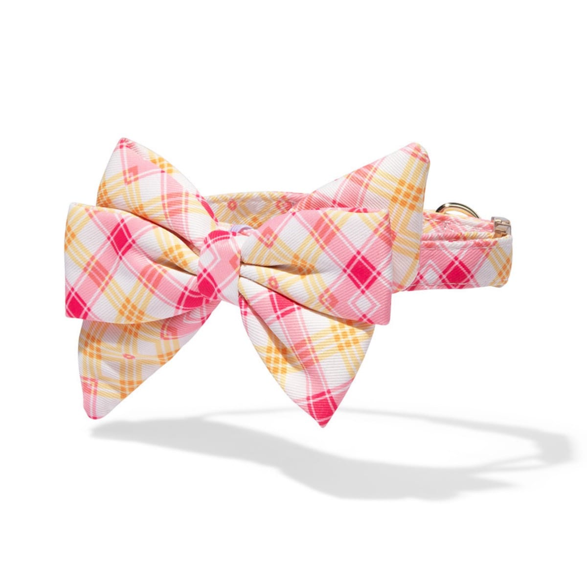 Lottie Babe Bow Dog Collar | Pink Papyrus