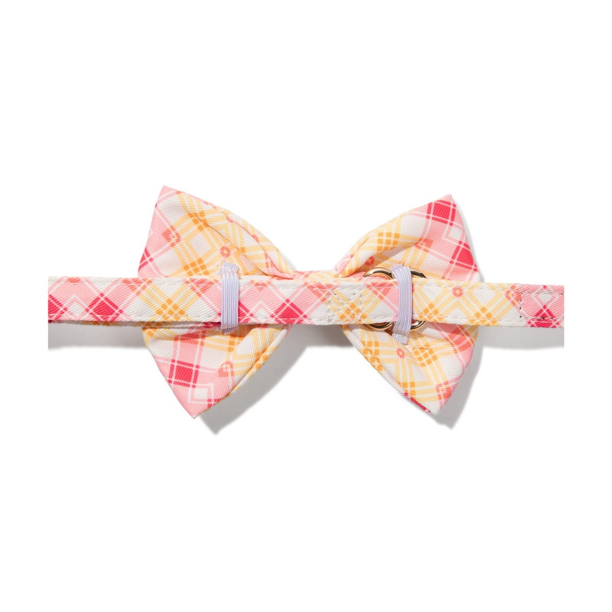 Lottie Bow Tie Dog Collar | Pink Papyrus
