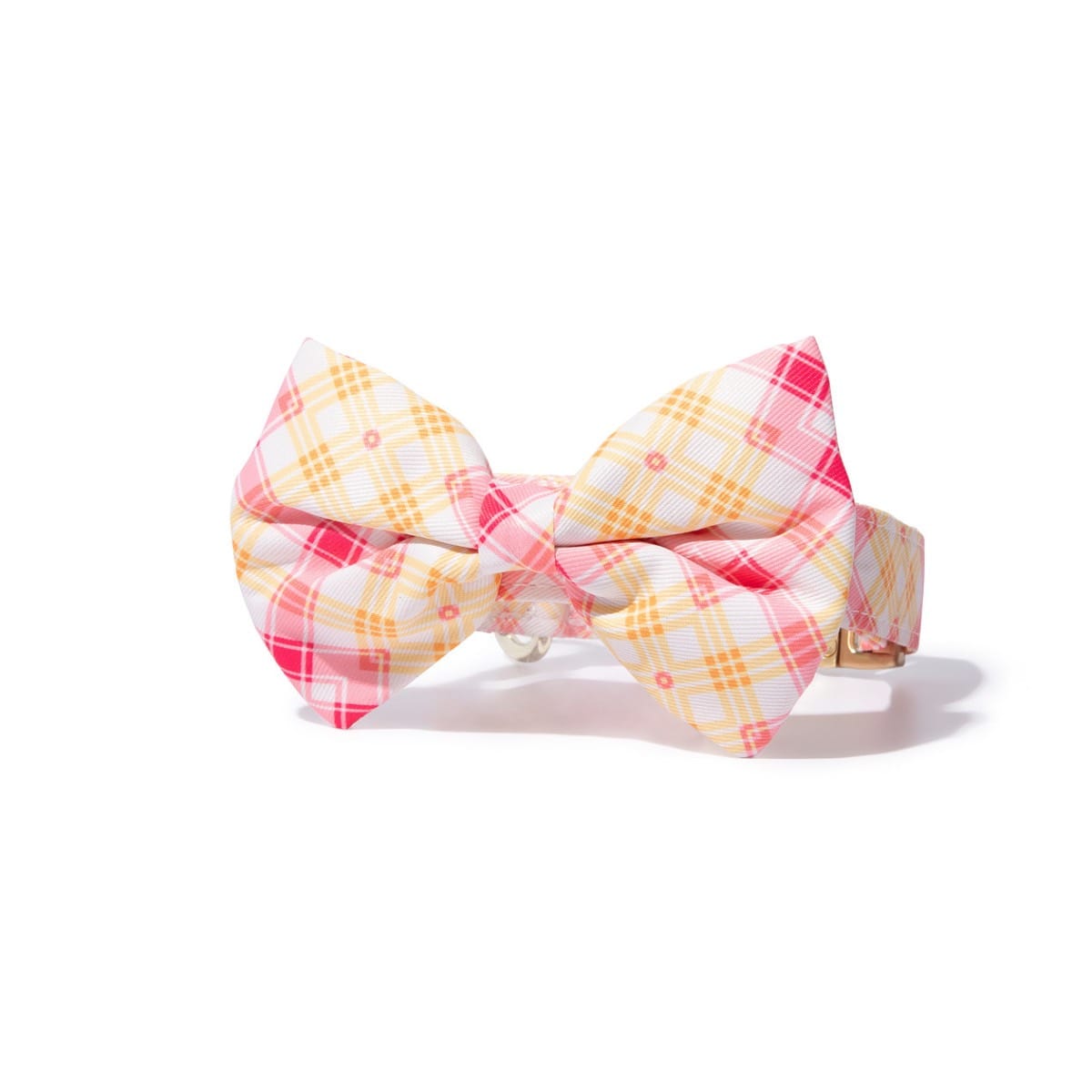 Lottie Bow Tie Dog Collar | Pink Papyrus