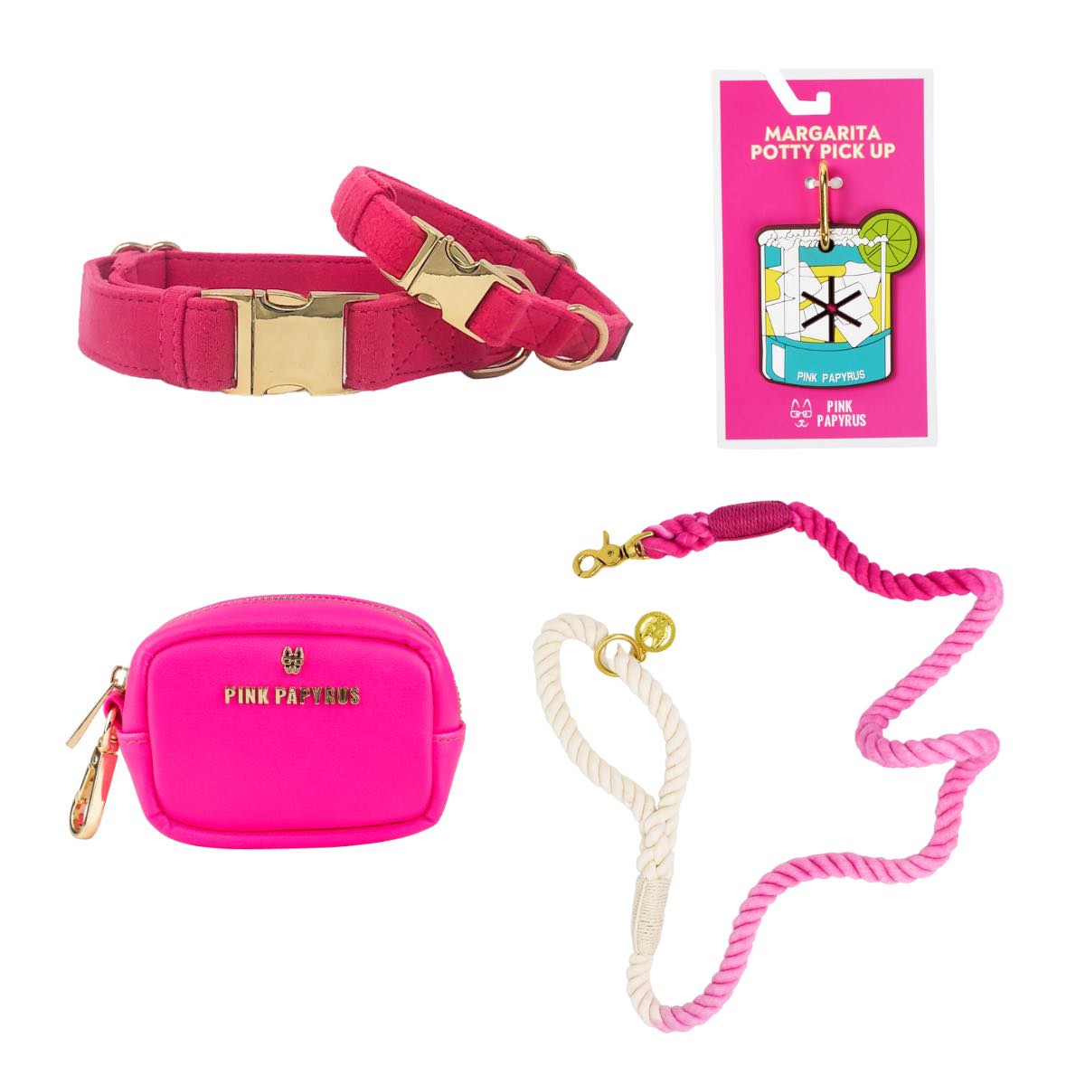 Pretty In Pink Dog Collar Bundle