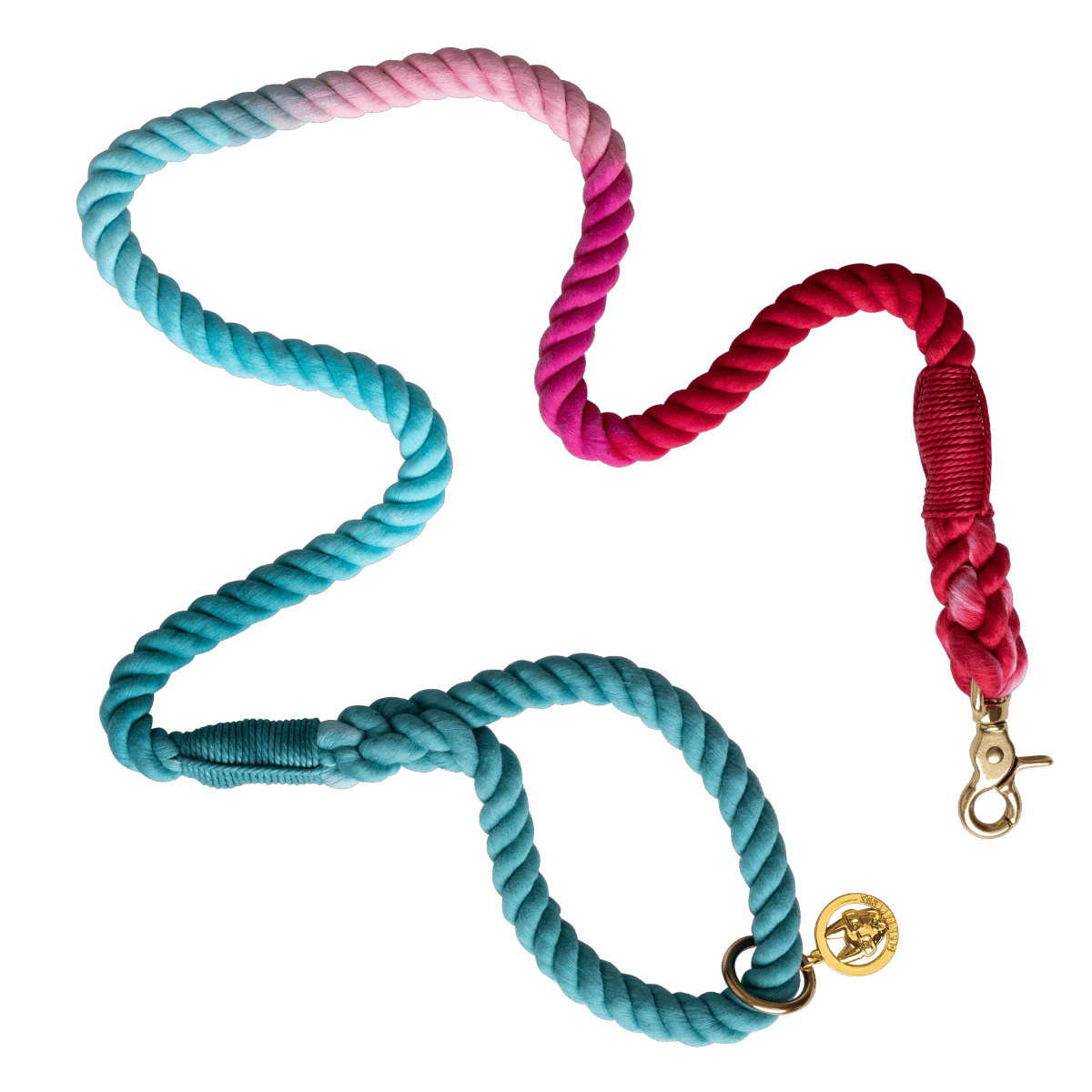 Micah Rope Dog Leash | Pink Papyrus