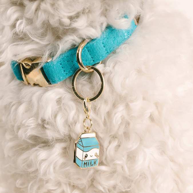 Milk Pet Charm | Pink Papyrus
