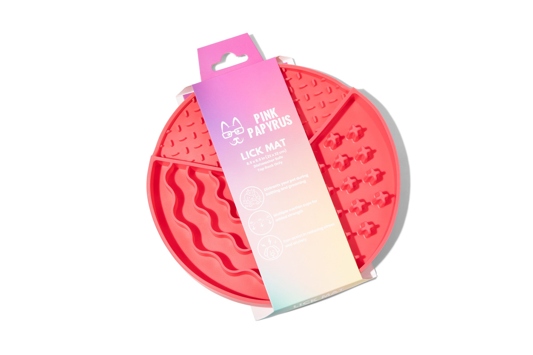 Pink Dog & Cat Lick Mat