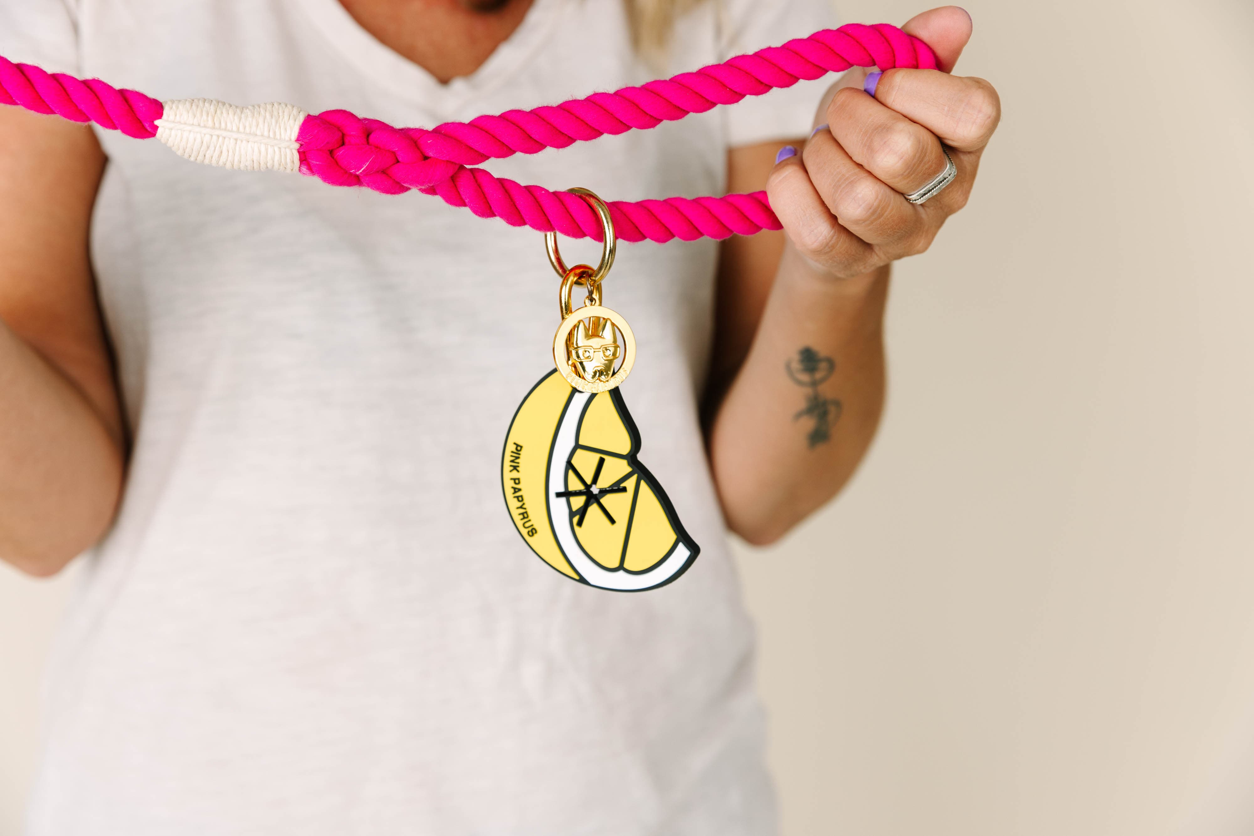 Lemon Slice | Pink Papyrus