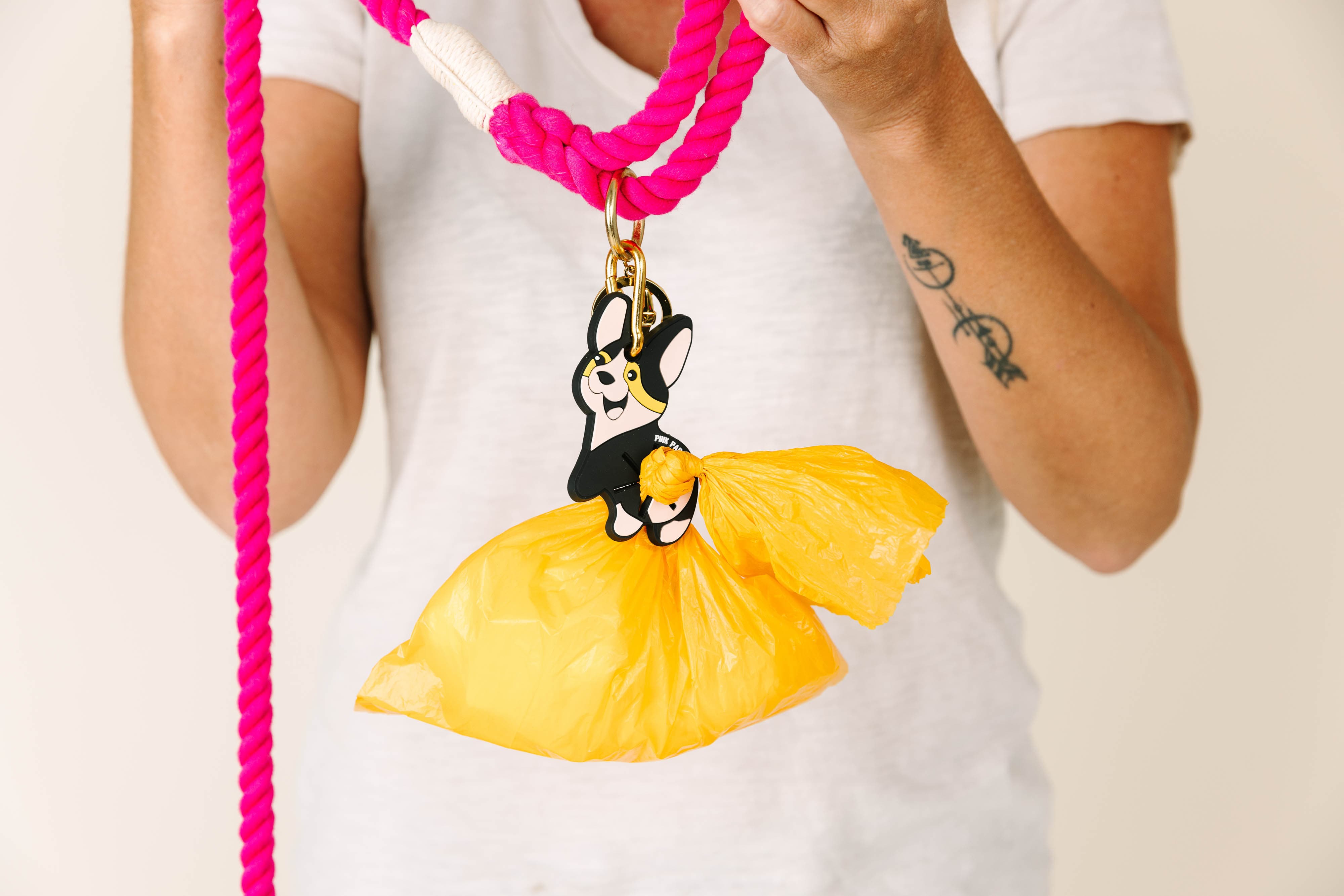 Back In Black Dog Harness Bundle | Pink Papyrus