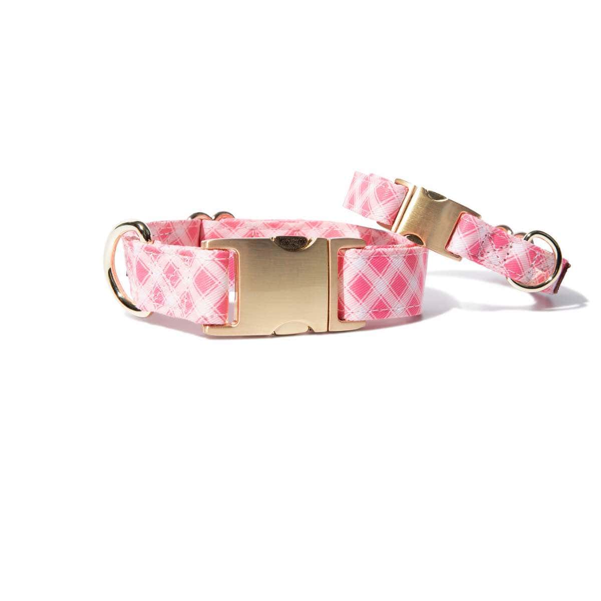 Sutton Dog Collar | Pink Papyrus