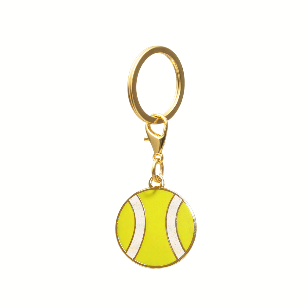 Puppuccino & Tennis Ball Pet Charm Set | Pink Papyrus