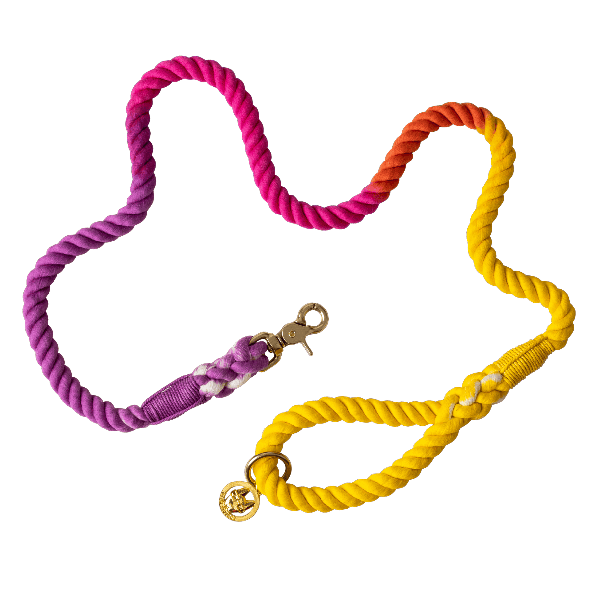 Roxy Rope Dog Leash | Pink Papyrus