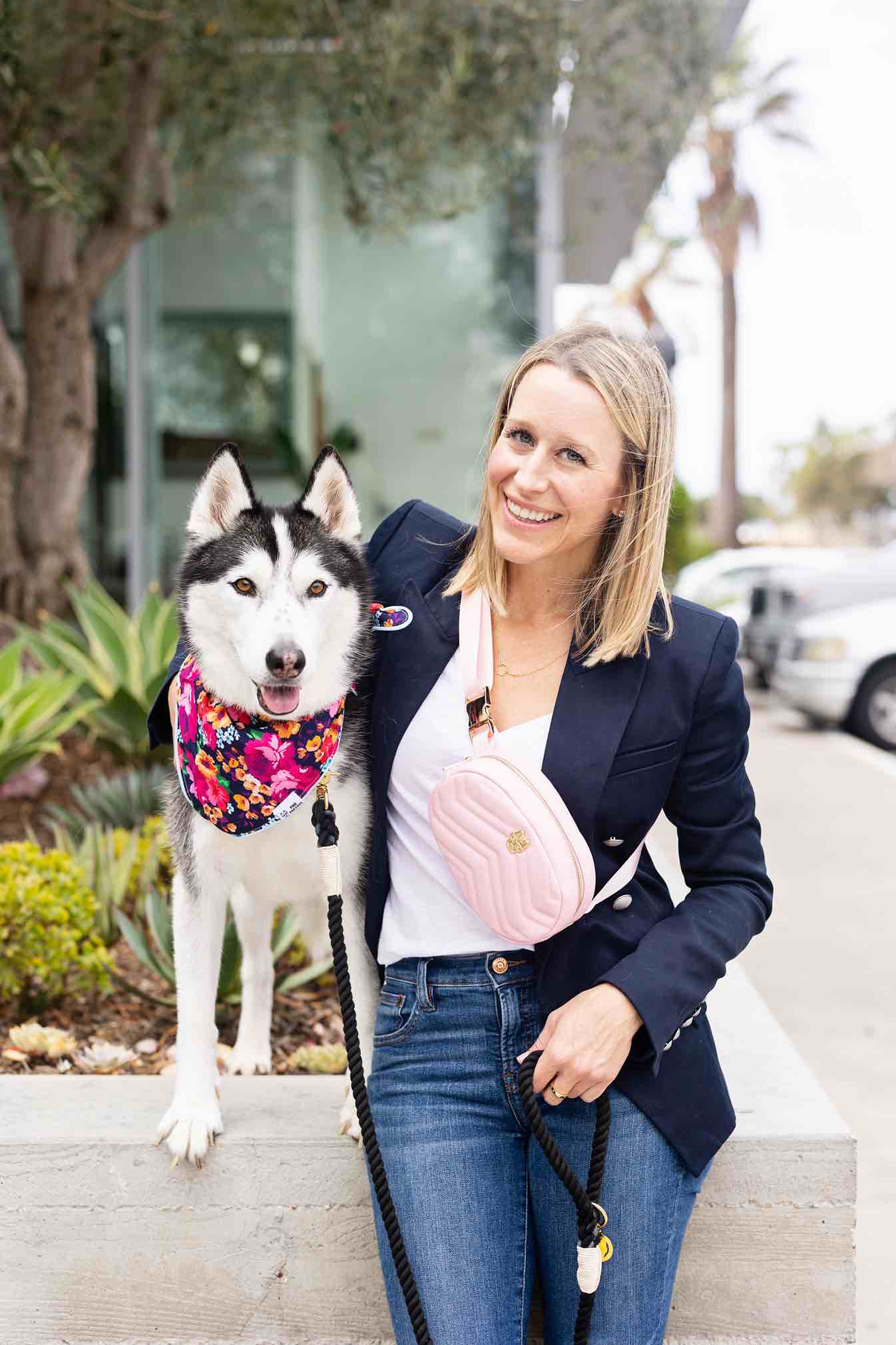 Ophelia Dog Bandana | Pink Papyrus