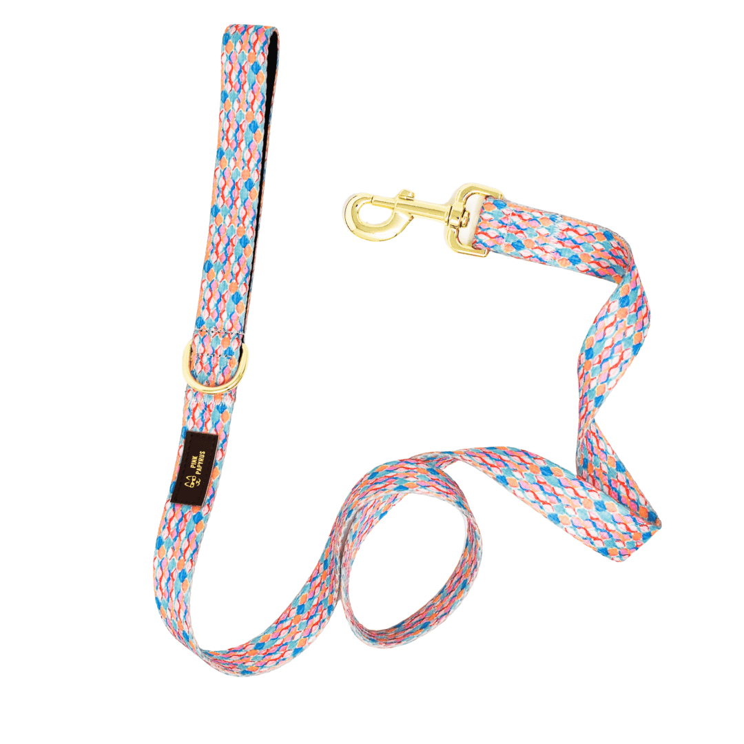 Isla Dog Leash | Pink Papyrus