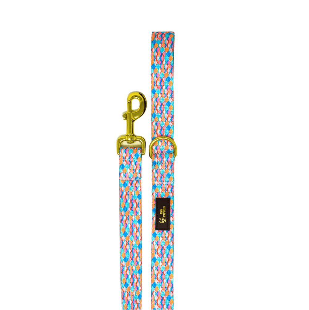 Isla Dog Leash | Pink Papyrus