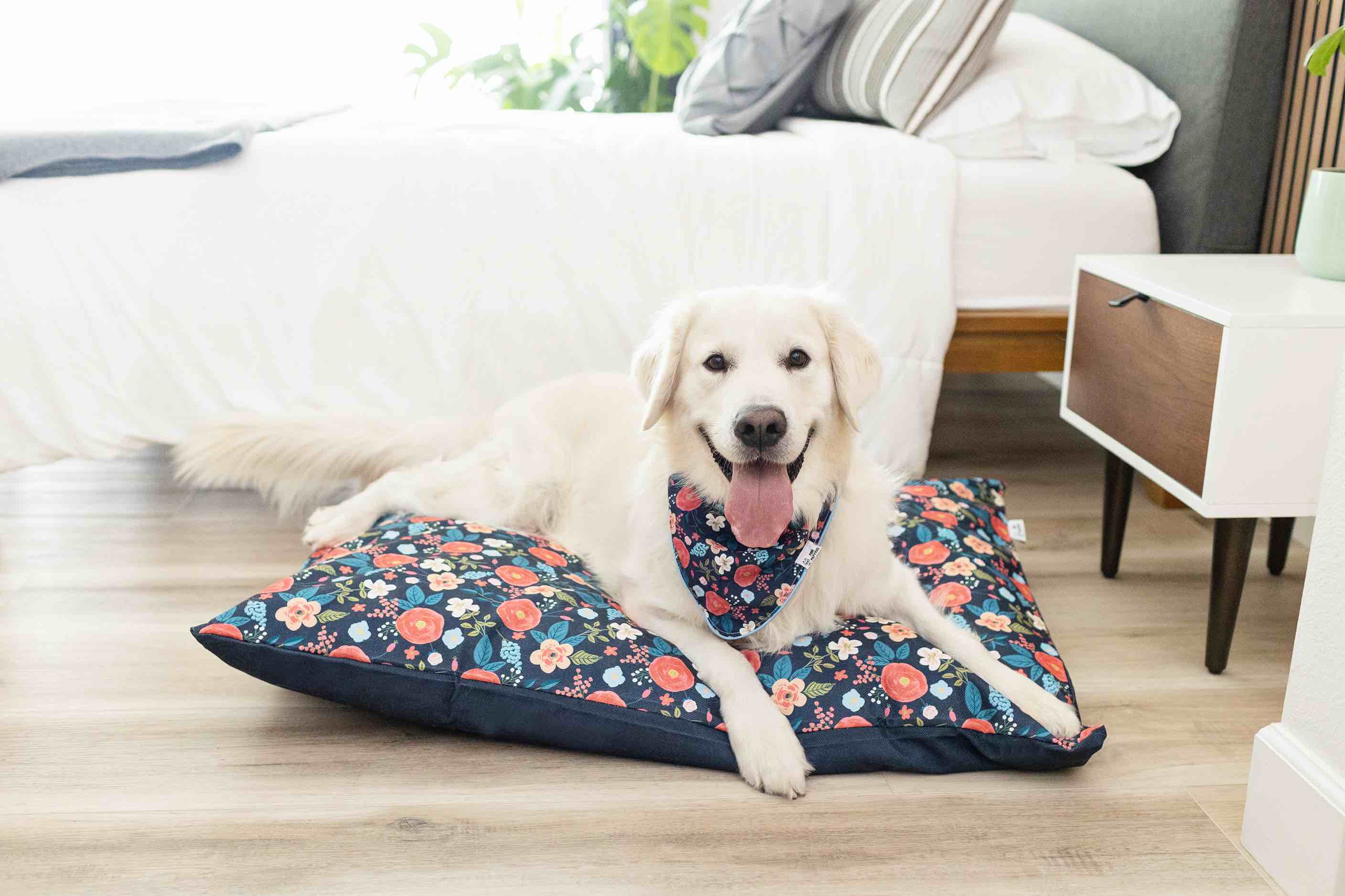 Riley Dog Bandana | Pink Papyrus