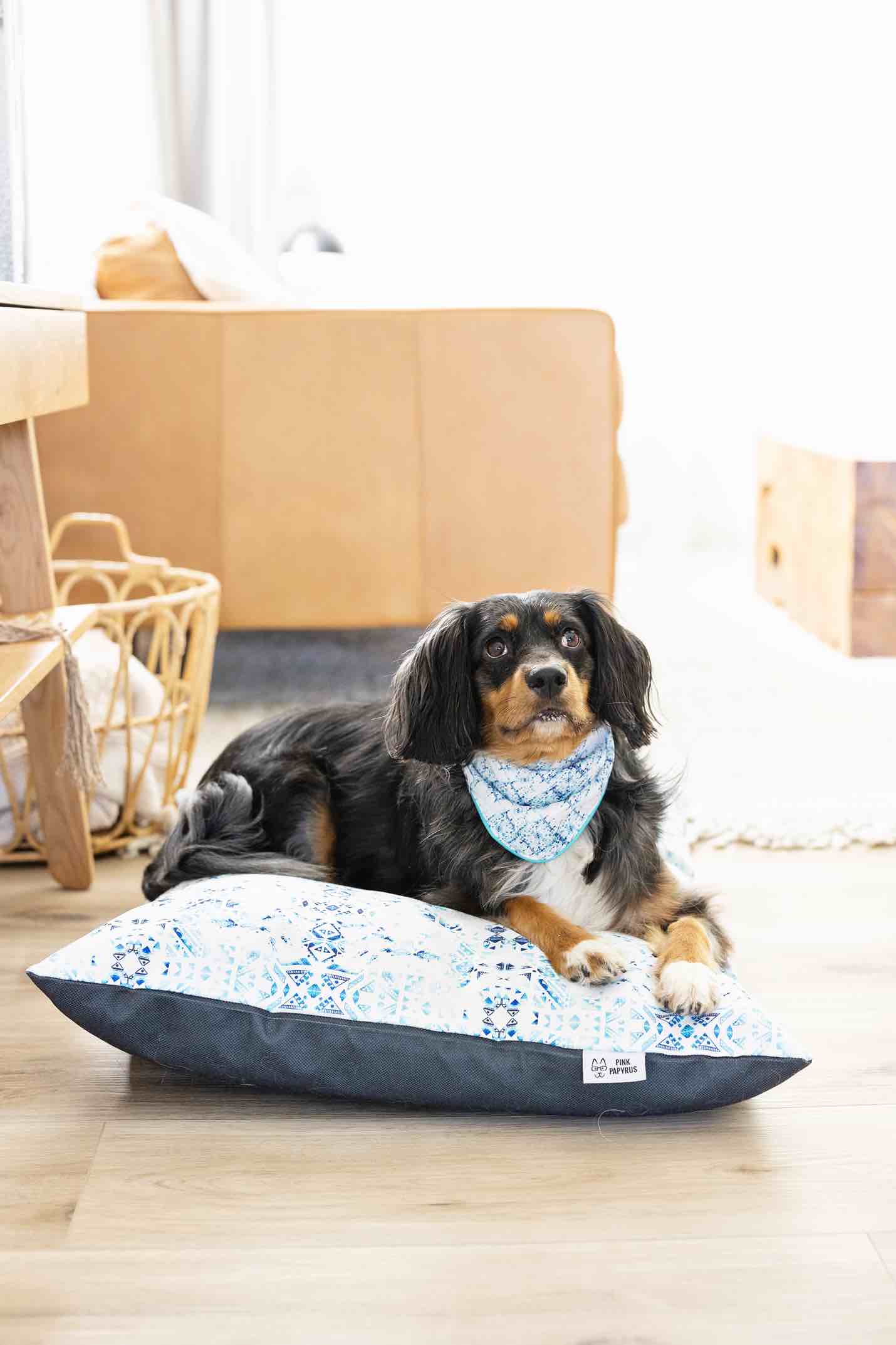 Koa Dog Bandana | Pink Papyrus