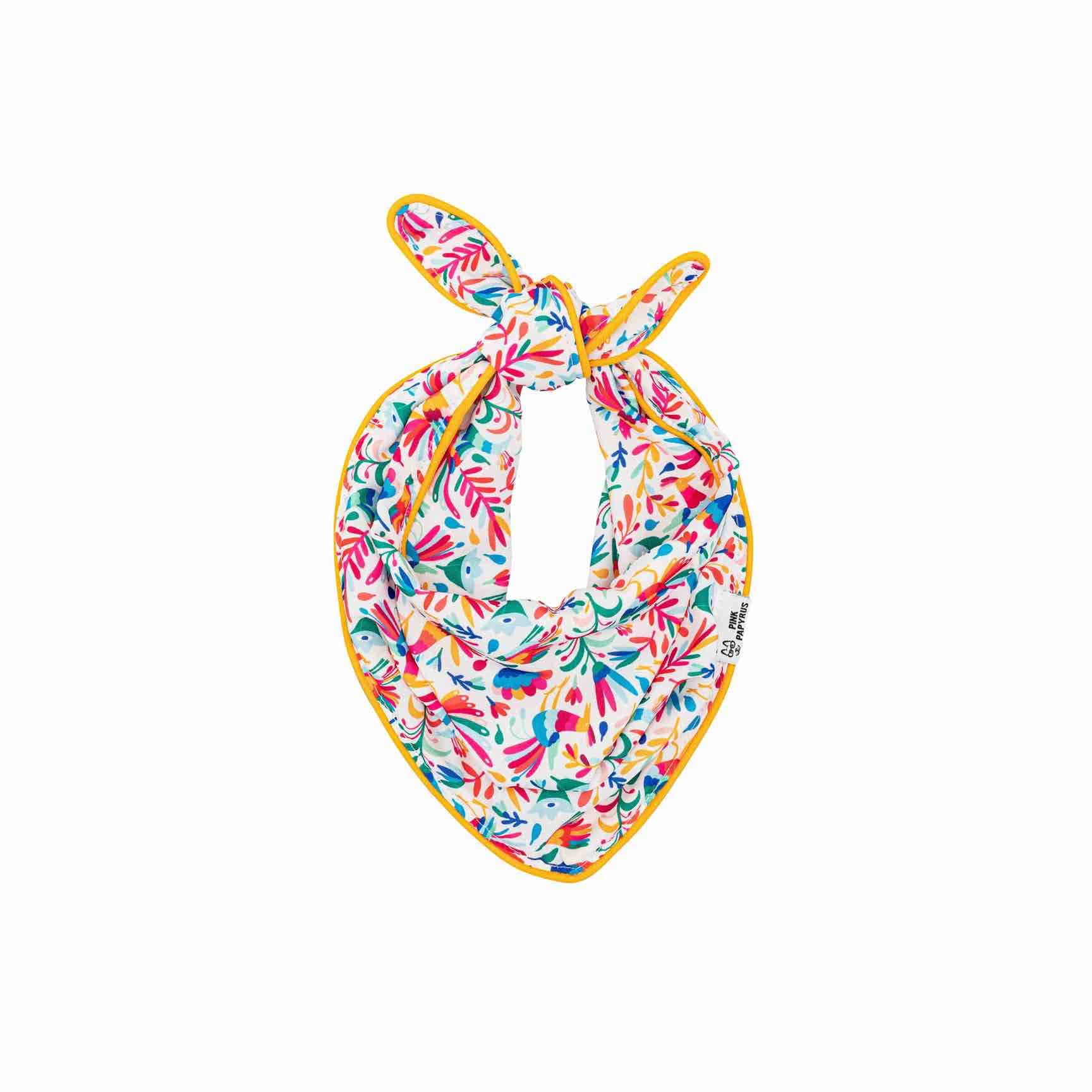 Yesenia Dog Bandana | Pink Papyrus