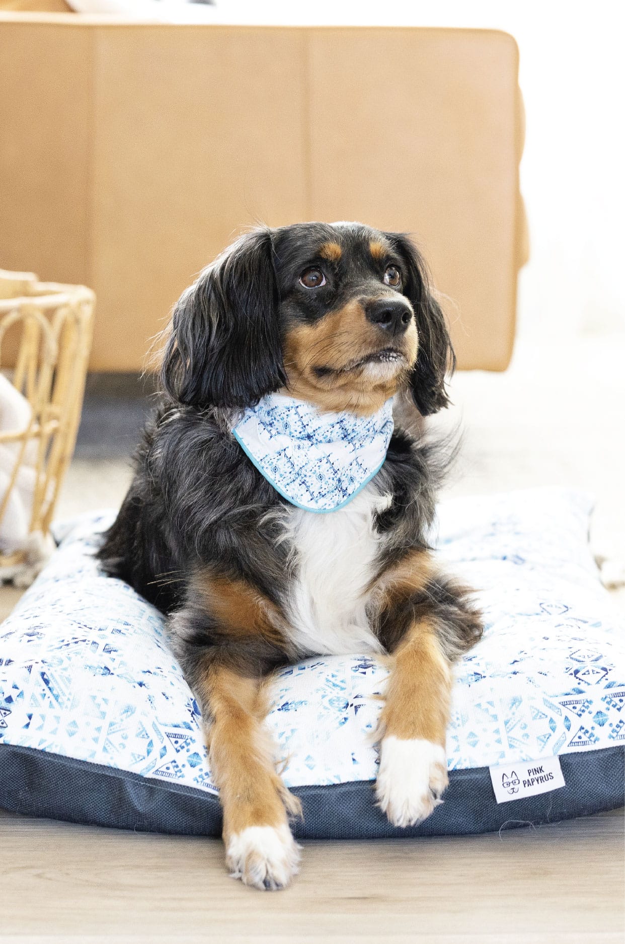 Koa Dog Bed | Pink Papyrus