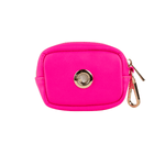 Cleo Waste Bag Holder & Treat Pouch | Pink Papyrus