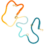 Beau Hands-Free Rope Dog Leash | Pink Papyrus