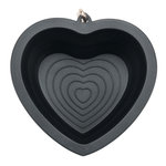 Onyx Heart Collapsible Bowl
