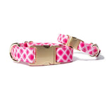Chrishell Dog Collar | Pink Papyrus