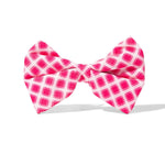 Chrishell Dog Bow Tie | Pink Papyrus