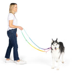 Nola Hands-Free Rope Dog Leash | Pink Papyrus