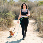 Nola Hands-Free Rope Dog Leash | Pink Papyrus