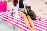Pippa All Weather Dog Leash | Pink Papyrus
