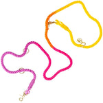 Roxy Hands-Free Rope Dog Leash | Pink Papyrus