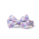 Whitley Bow Tie Dog Collar | Pink Papyrus